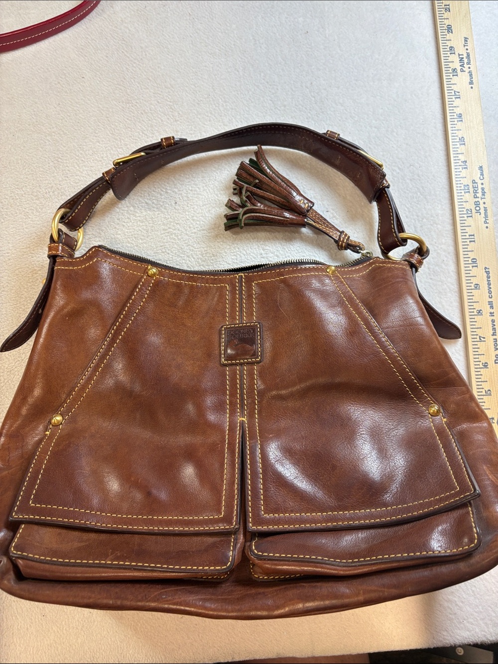 Dooney & Bourke florentine kingston Hobo with Tassel